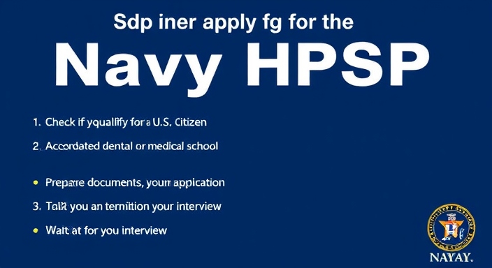 How can someone apply for the Navy HPSP?